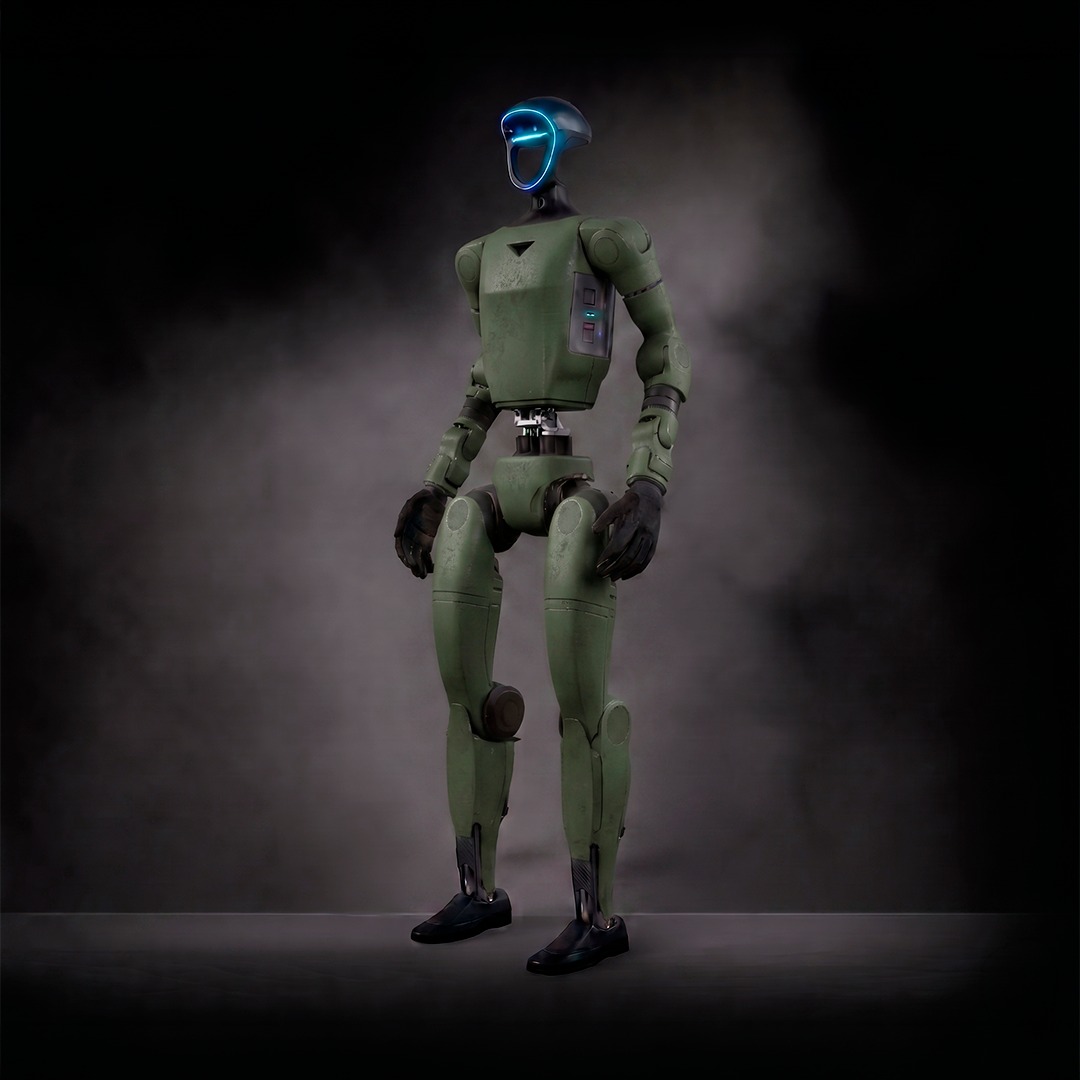 Robot G1 acabado verde